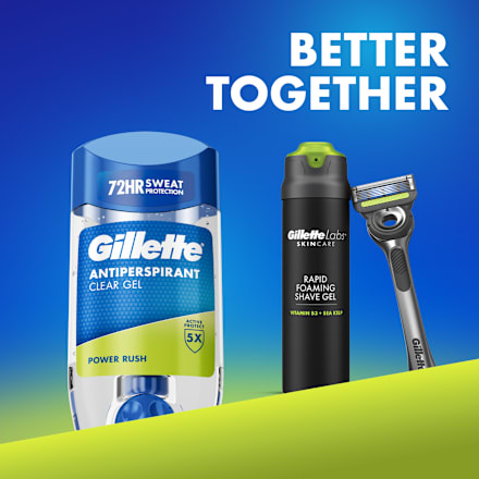 antiperspirant gel stick Power Rush Gillette