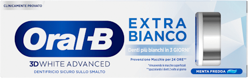 Dentifricio 3D WHITE ADVANCED EXTRA BIANCO Oral-B