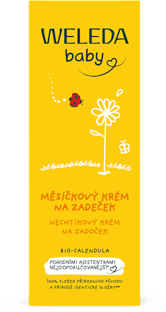 měsíčkový kojenecký krém na zadeček WELEDA baby