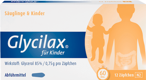 Glycilax Glycerol 85% / 0,75 g Zäpfchen für Kinder Glycilax