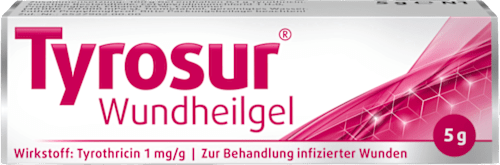 Tyrosur 1mg/g  Tyrothricin Wundheilgel Tyrosur