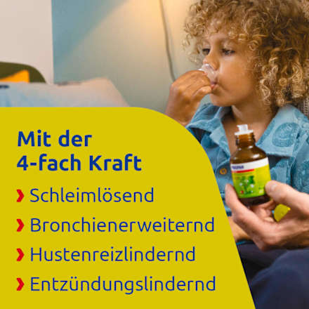 Prospan Efeublätter-Trockenextrakt Hustensaft Kinder mit Kirschgeschmack Prospan