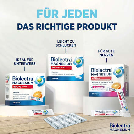 Biolectra Magnesium 300mg Kapseln 100 St Biolectra