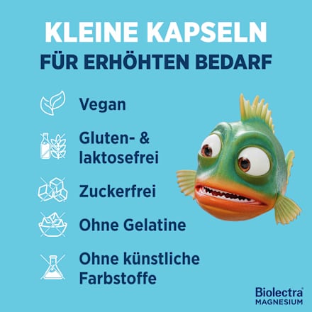Biolectra Magnesium 400mg ultra Kapseln 100 St Biolectra