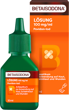 Betaisodona Lösung 100 mg/ml Povidon-Iod Betaisodona