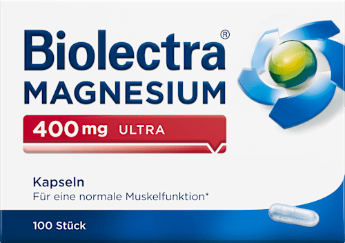 Biolectra Magnesium 400mg ultra Kapseln 100 St Biolectra