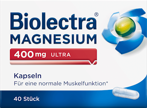 Biolectra Magnesium 400mg ultra Kapseln 40 St Biolectra