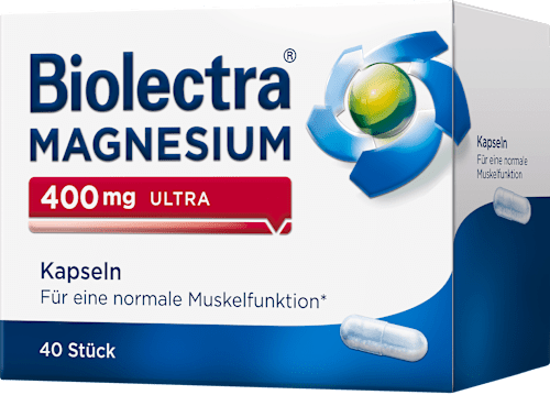 Biolectra Magnesium 400mg ultra Kapseln 40 St Biolectra