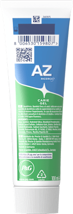 Dentifricio MULTIPROTEZIONE CARIE GEL AZ
