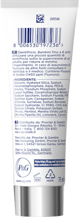 Dentifricio 3D WHITE ADVANCED EXTRA BIANCO Oral-B