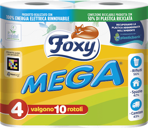 Carta igienica Mega Foxy