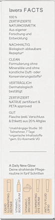 Serum Gesicht Glow By Nature Vitamin C Boost lavera NATURKOSMETIK