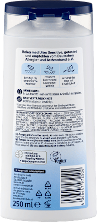 Șampon Ultra Sensitive pentru scalp uscat Balea med