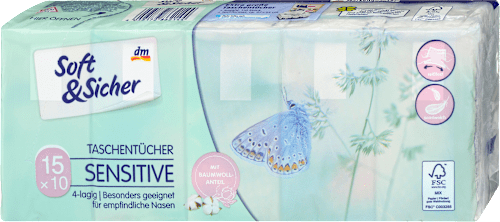 Classic papirnate maramice – 4-slojne Soft&Sicher