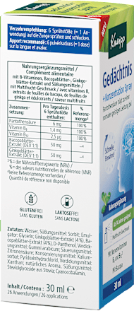 Spray Gedächtnis + Konzentration Kneipp