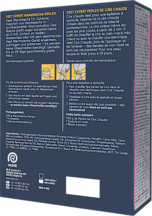 Warmwachs Perlen Veet