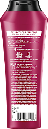 Farbglanzshampoo Color Perfector Schwarzkopf GLISS