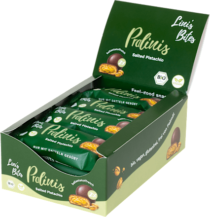 Schokolade Pralinis Salted Pistachio Lini's Bites