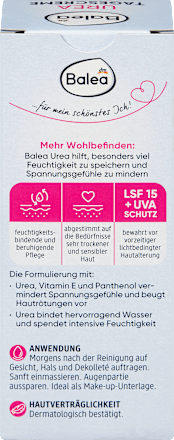 Gesichtscreme Urea LSF 15 Balea