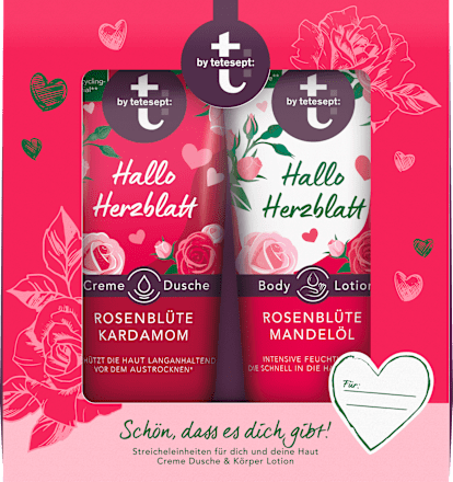 Geschenkset Schön, dass es dich gibt! t by tetesept