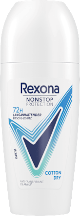 Antitranspirant Deo Roll-On Nonstop Protection Cotton Dry Rexona