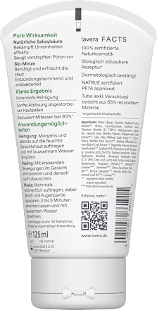 Gesichtsreinigung 3in1 Pure Beauty lavera NATURKOSMETIK