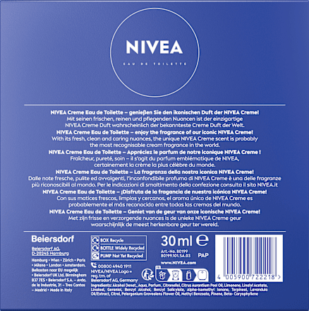 Creme Eau de Toilette NIVEA