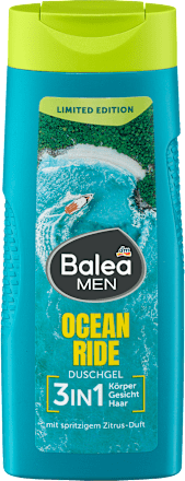 Duschgel Ocean Ride 3in1 Balea MEN