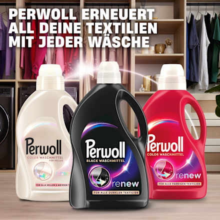 Waschmittel Renew Schwarz Perwoll
