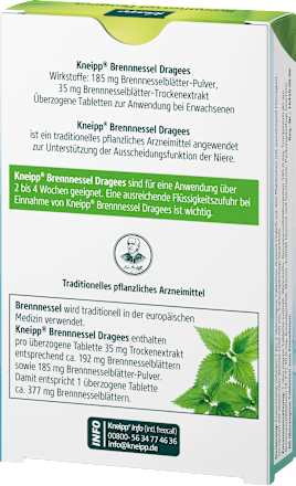 Brennnessel Dragees Kneipp