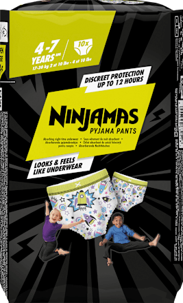 Pyjama Pants Jungen 4-7 Jahre Ninjamas