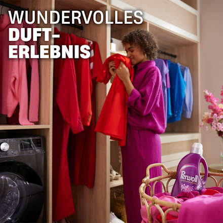 Colorwaschmittel Blütenrausch Perwoll