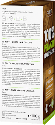 Pflanzenhaarfarbe Terra Santé naturally.