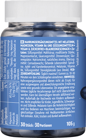 Sleep Gummies Melatonin 30 St BRAINEFFECT