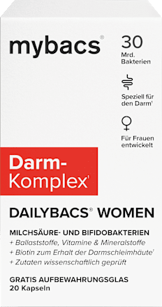Darm-Komplex Dailybacs Women Kapseln 20 St mybacs