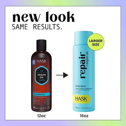 Shampoo repair + argan oil HASK
