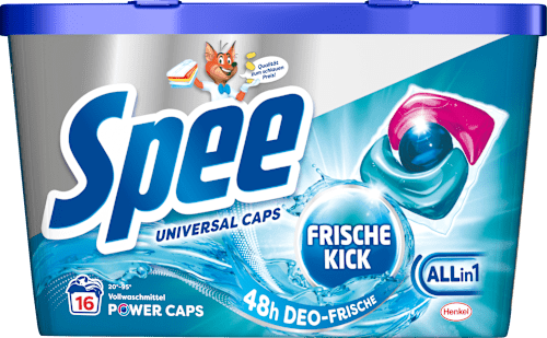 Vollwaschmittel Caps Power Deo Frische-Kick Spee