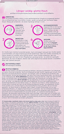 Depilačné voskové pásiky na telo s mandľovým olejom a vôňou lesných plodov Balea