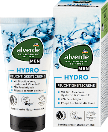 Feuchtigkeitscreme Hydro alverde MEN