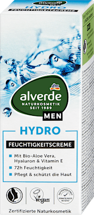 Feuchtigkeitscreme Hydro alverde MEN