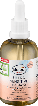 Haaröl Ultra Sensitive 3in1 Balea med