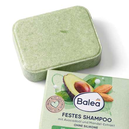 Festes Shampoo Avocadoöl & Mandel-Extrakt Balea