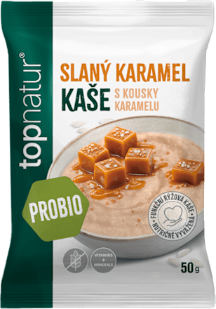 Probio rýžová kaše Slaný karamel Topnatur