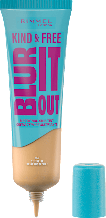  KIND&FREE GLOW tečni puder  - 250 Sun Beige RIMMEL LONDON