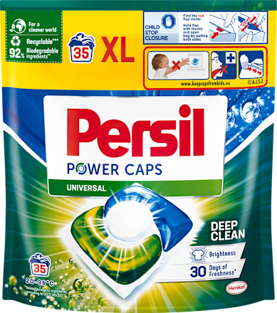 POWER CAPS UNIVERSAL kapsule za pranje veša Persil