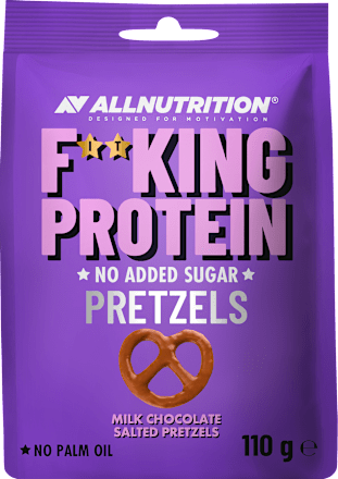 Precle proteinowe solone w mlecznej czekoladzie FITKING PROTEIN