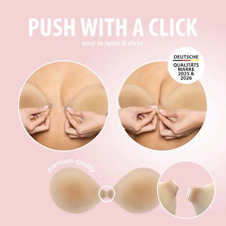 Nippelcover Silicone Bra C-DD Cup Nude NIPPLI EUROPE GmbH