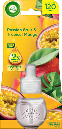 Punjenje za električni osvježivač zraka Essential Oils – Passion Fruit & Tropical Mango AIR WICK