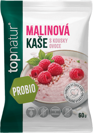 Probio rýžová kaše malina Topnatur