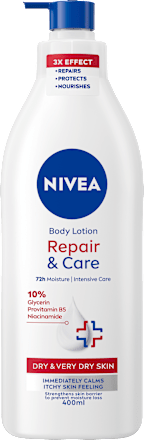 Telové mlieko Repair & Care  NIVEA